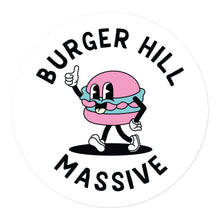 Load image into Gallery viewer, Burger Hill Massive - Bubble-free stickers