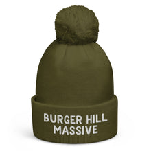 Load image into Gallery viewer, Burger Hill Massive - Type Only - Pom pom beanie