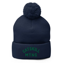 Load image into Gallery viewer, Catskill Mountains - Embroidered Pom-Pom Beanie
