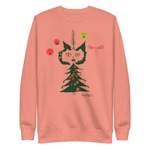 Load image into Gallery viewer, Holiday songs for moons and cats - Unisex Premium Sweatshirt