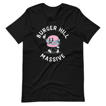 Load image into Gallery viewer, Burger Hill Massive - Oversized Logo - Unisex t-shirt