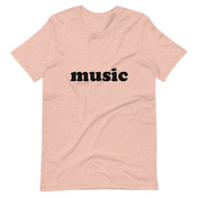 Load image into Gallery viewer, music - Short-Sleeve Unisex T-Shirt