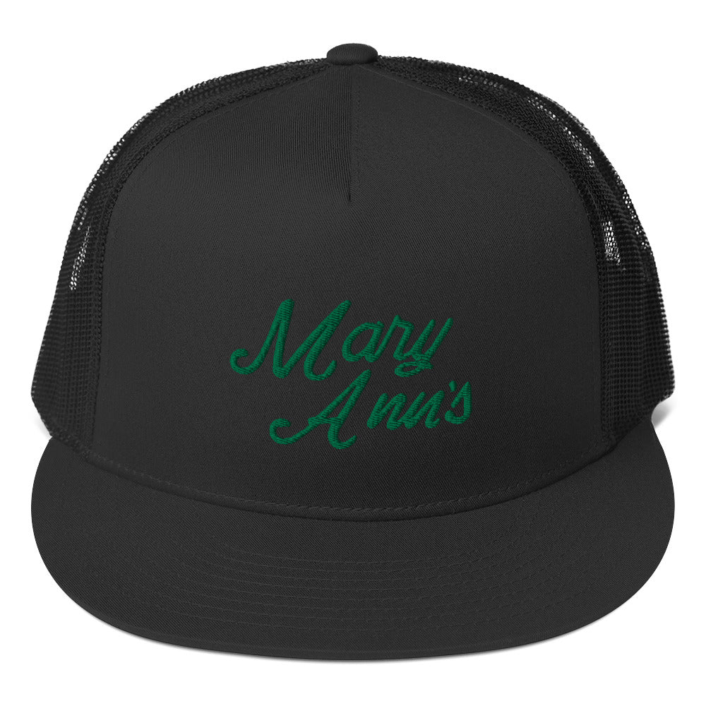 Mary Ann's - Embroidered Trucker Cap