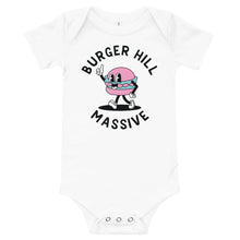 Load image into Gallery viewer, Burger Hill Massive - Baby short sleeve one piece
