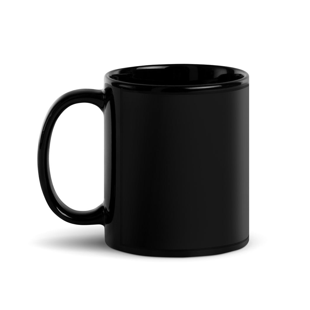 RUN BHM - Black Glossy Mug