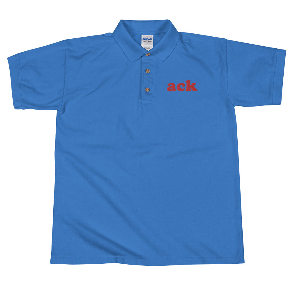 ack - Nantucket - Embroidered Polo Shirt