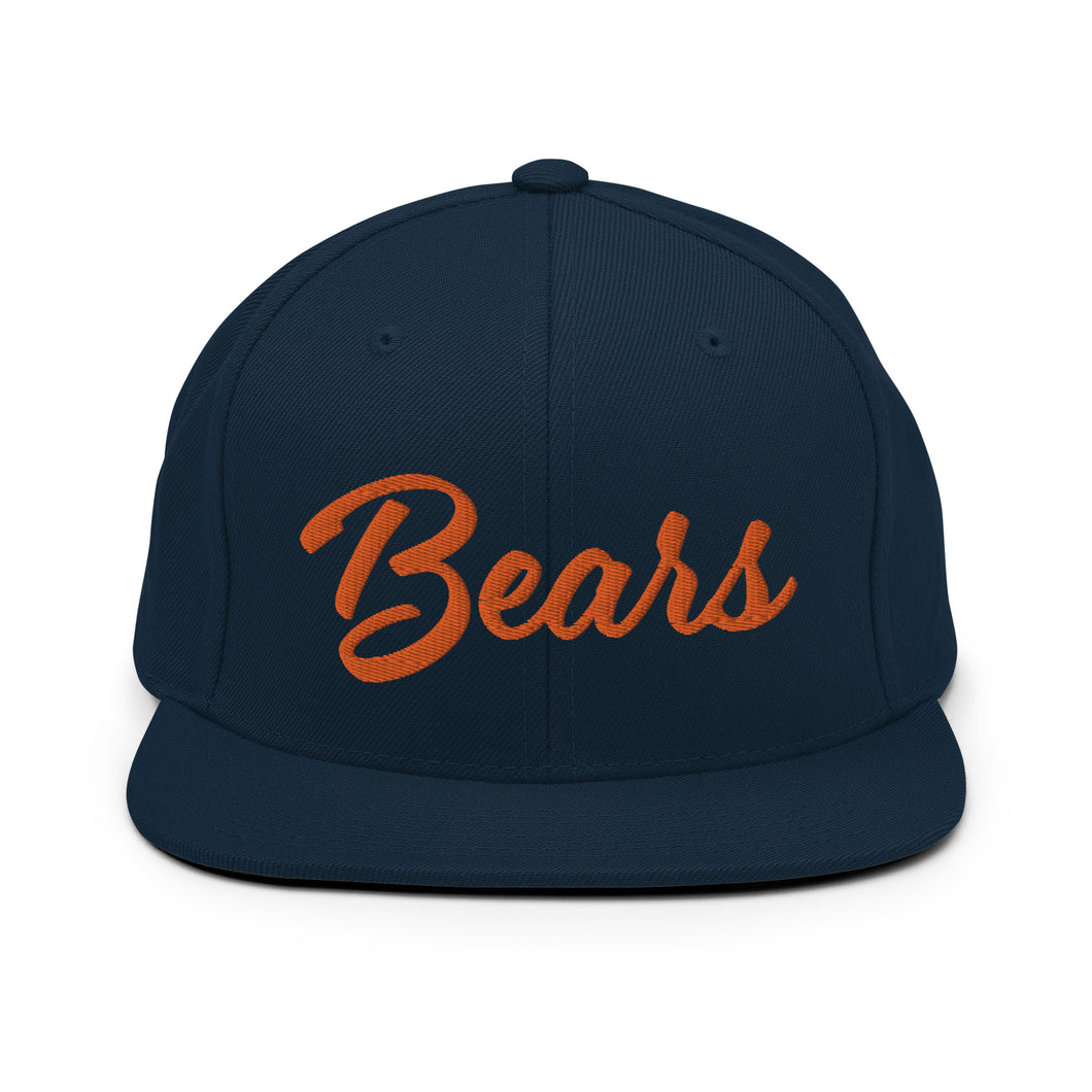 Bears Snapback Hat - Navy