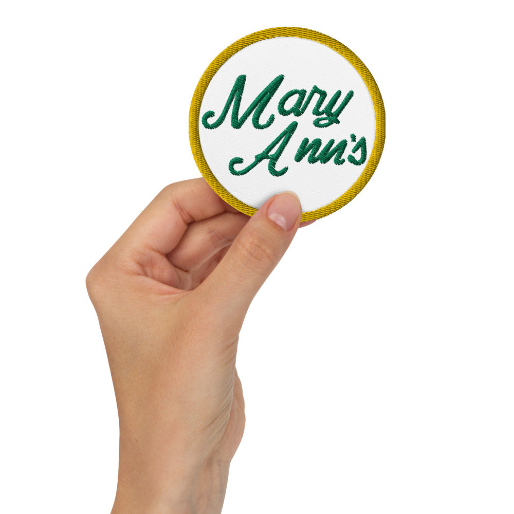 Mary Ann's - Embroidered patches