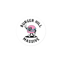 Load image into Gallery viewer, Burger Hill Massive - Bubble-free stickers
