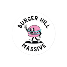 Load image into Gallery viewer, Burger Hill Massive - Bubble-free stickers
