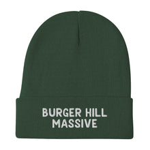 Load image into Gallery viewer, Burger Hill Massive - Text Only - Embroidered Beanie
