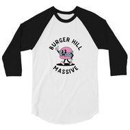Burger Hill Massive - 3/4 sleeve raglan shirt