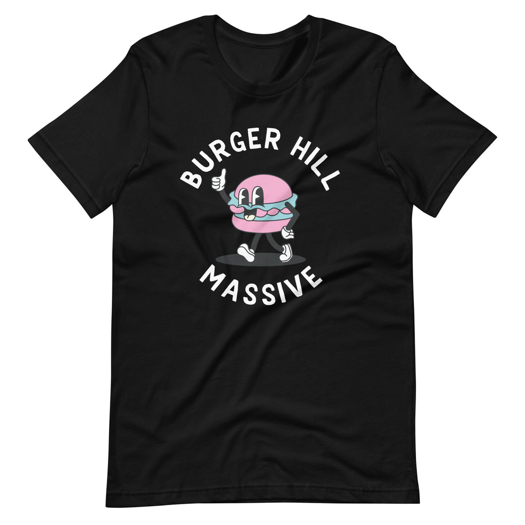 Burger Hill Massive - Oversized Logo - Unisex t-shirt