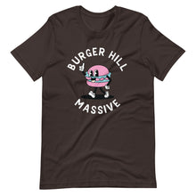 Load image into Gallery viewer, Burger Hill Massive - Oversized Logo - Unisex t-shirt
