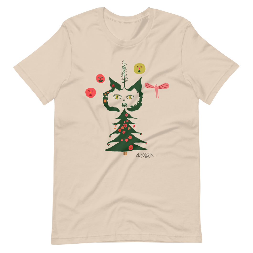 Holiday songs for moons and cats - Unisex t-shirt