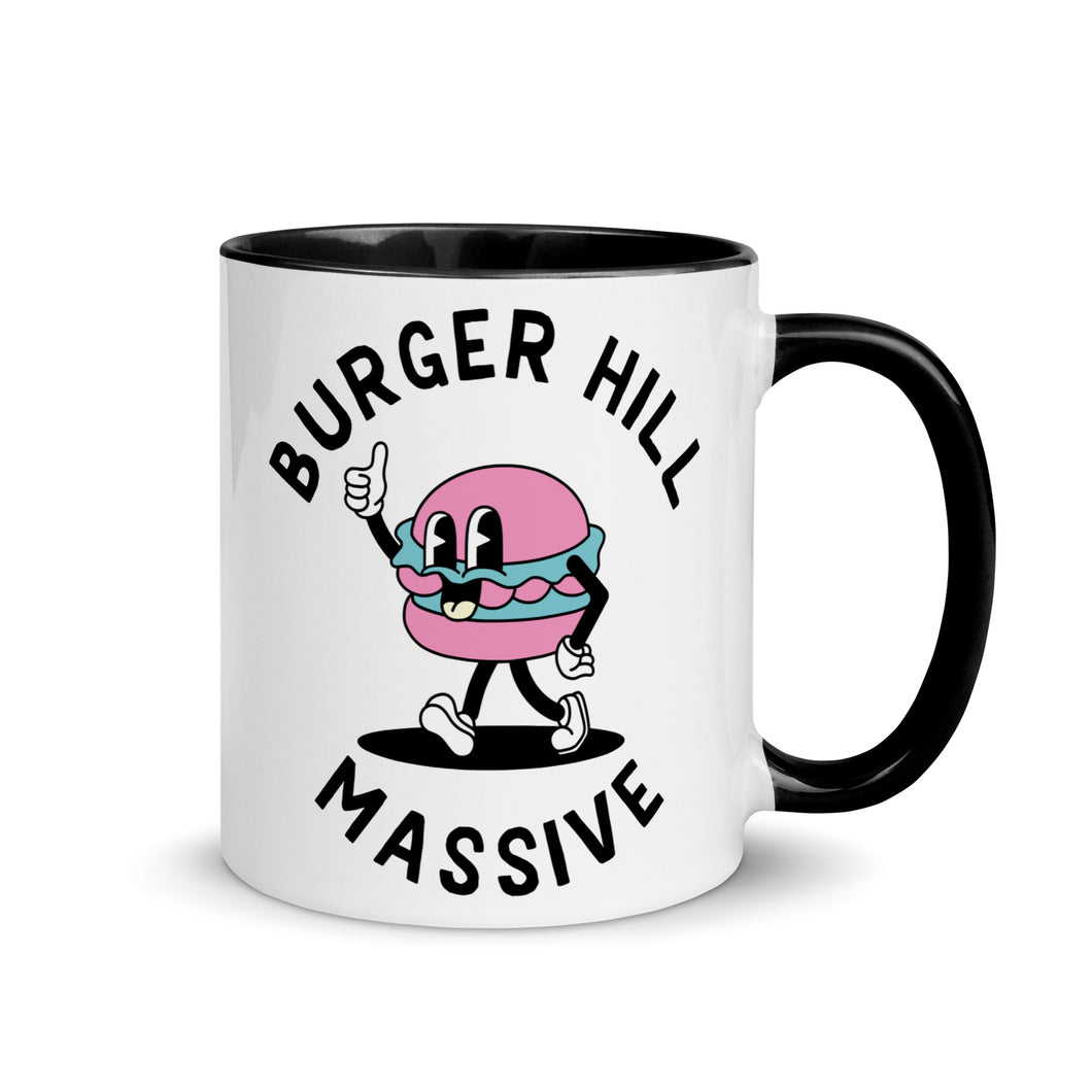 Burger Hill Massive  - Mug with Color Inside