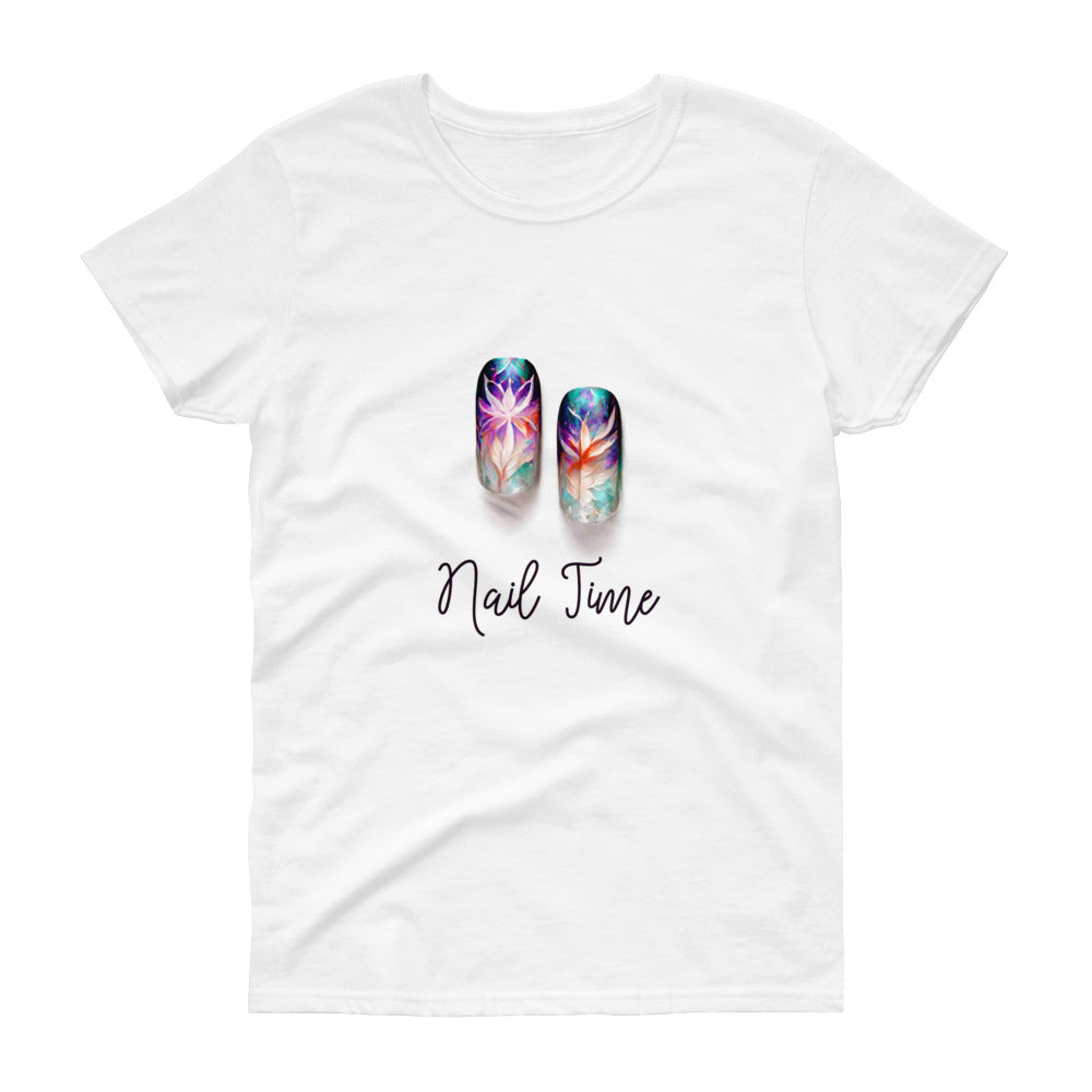 Nail Time (Cosmic) - Women's short sleeve t-shirt