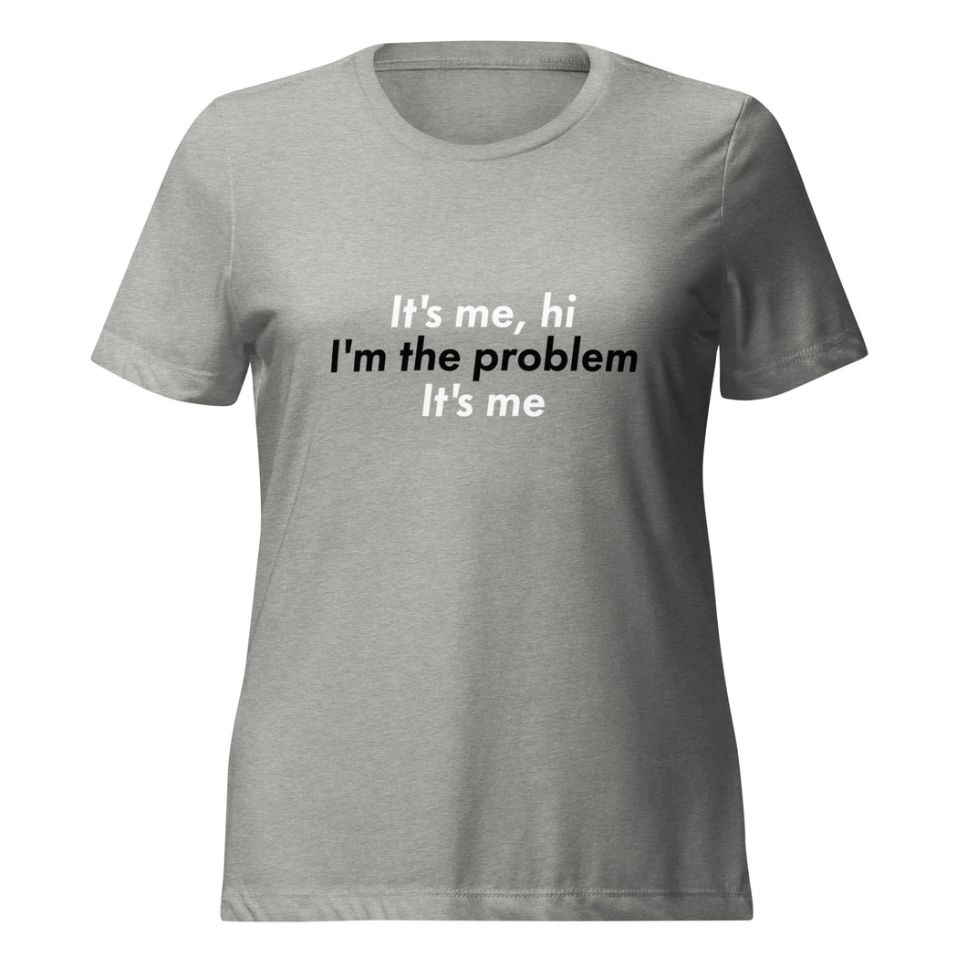 It's me, hi - Women’s relaxed tri-blend t-shirt