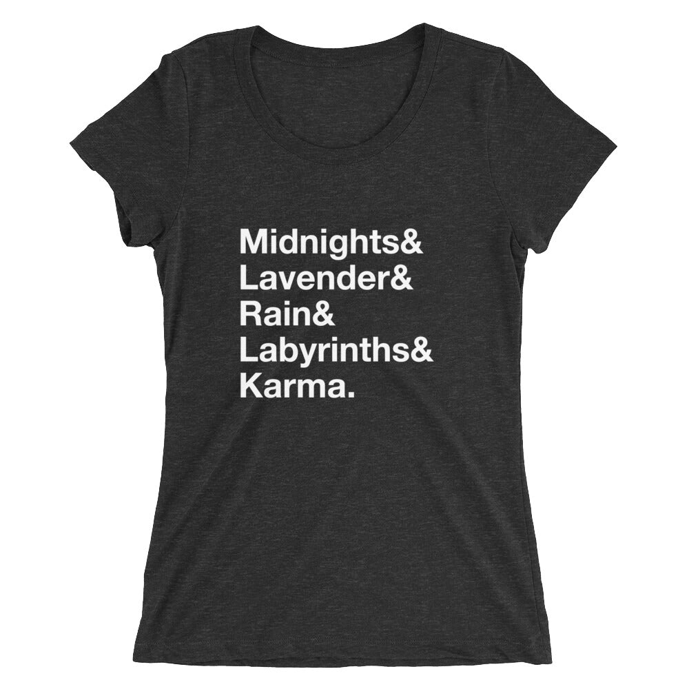 Midnights - Ladies' short sleeve t-shirt